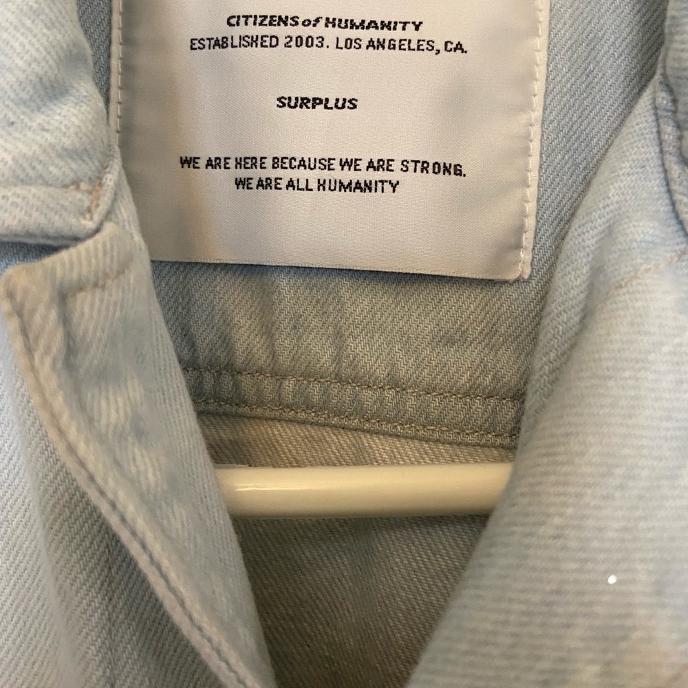 Citizens of humanity denim romper - Picture 5 of 5